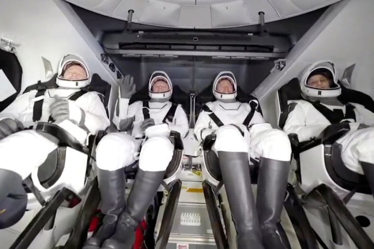 Thumbnail for Stranded astronauts finally arrive back on Earth