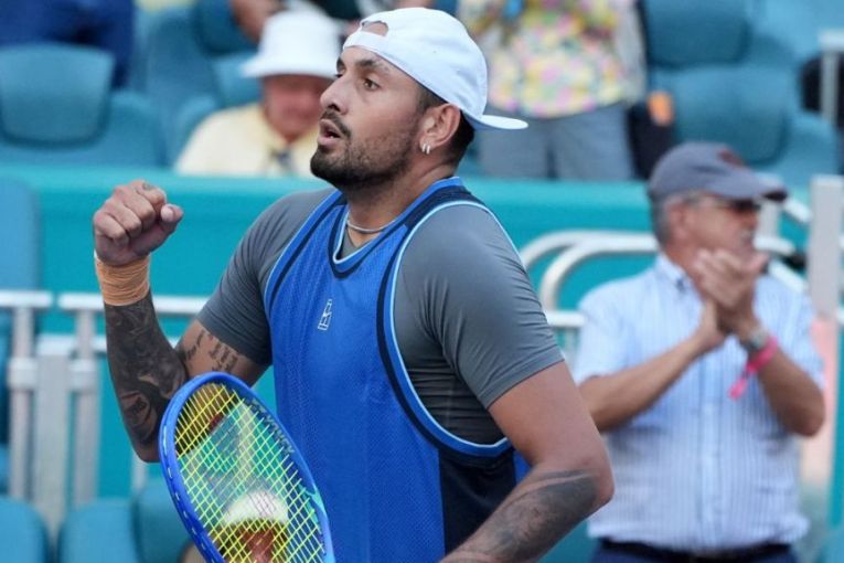Thumbnail for Kyrgios storms back for long-awaited win in Miami