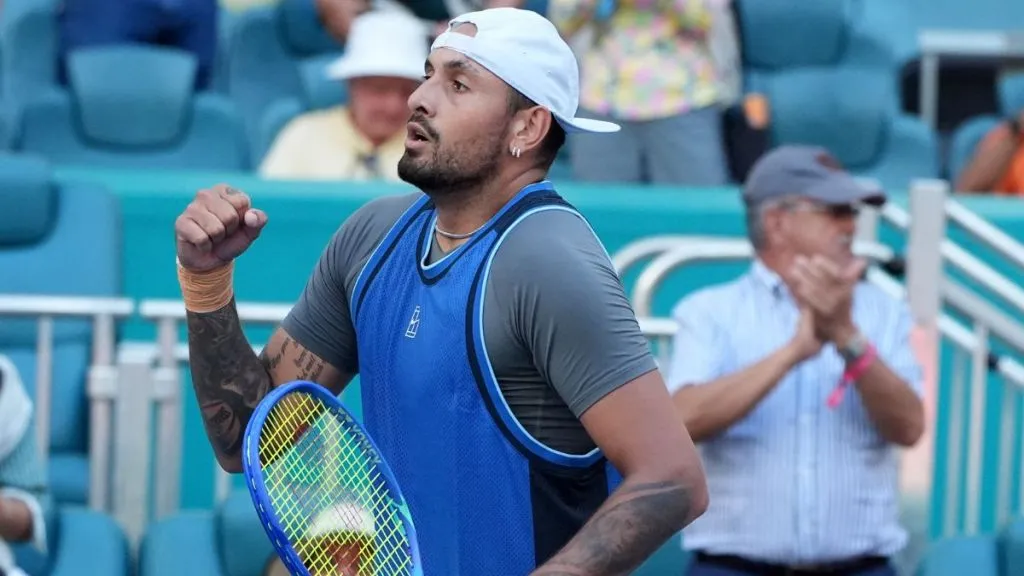 Thumbnail for Kyrgios storms back for long-awaited win in Miami