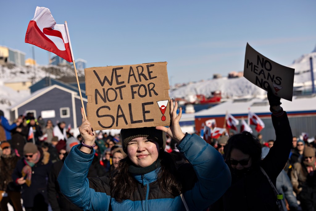 Thumbnail for Greenland slams visit from Usha Vance