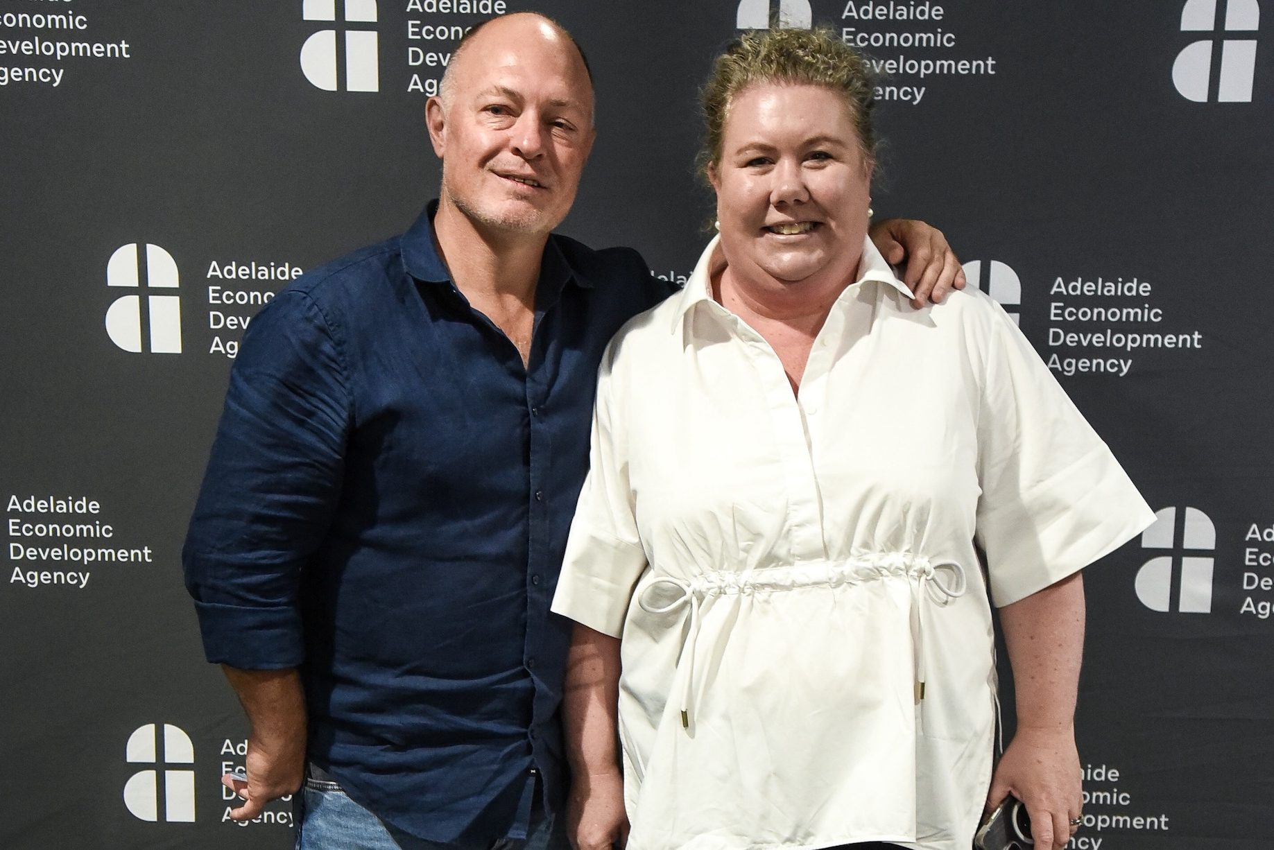 Simon Adami and Erica Pennington