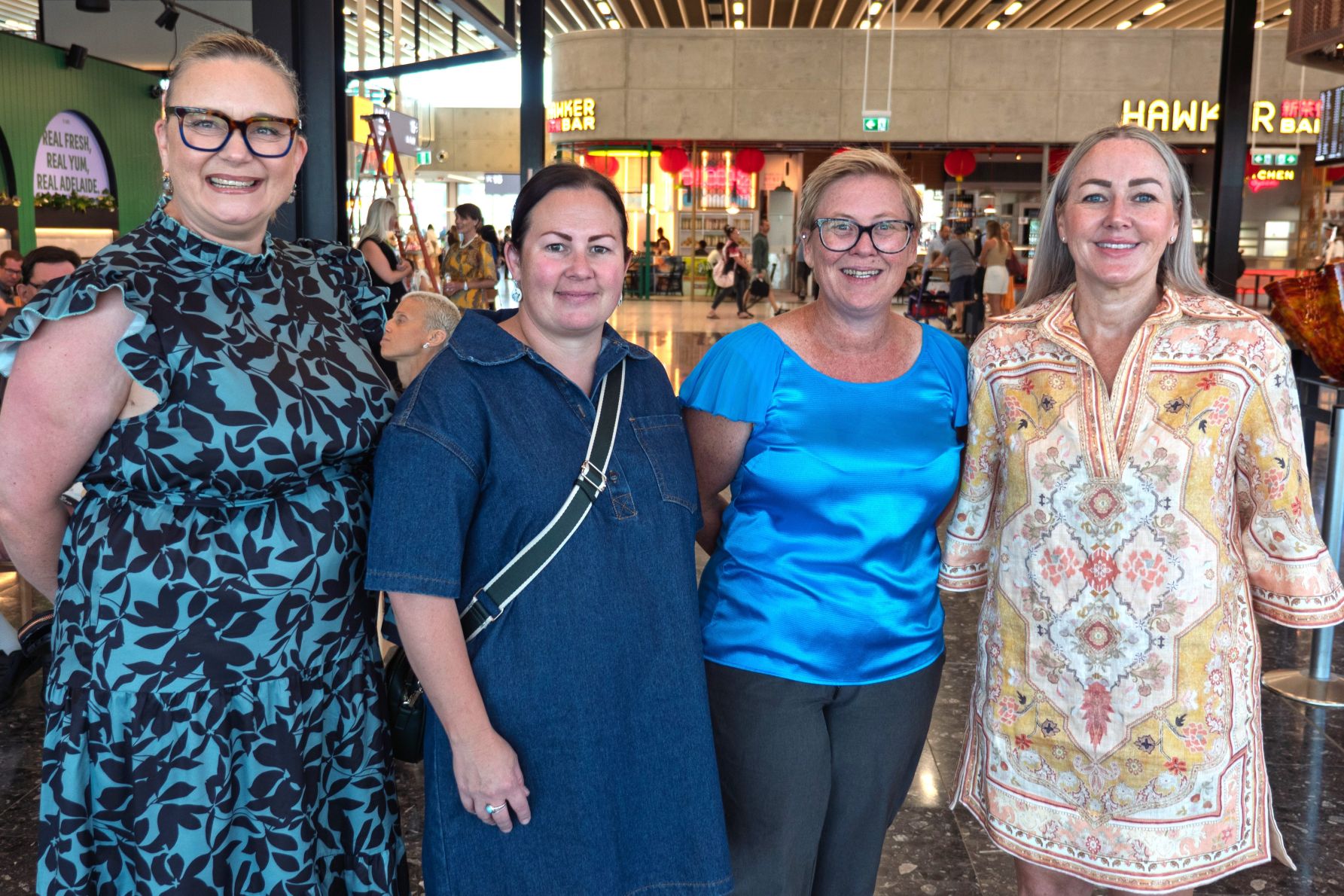 Alessandra De Matteis, Alisa Veal, Lesley Parker and Rachael Griffiths