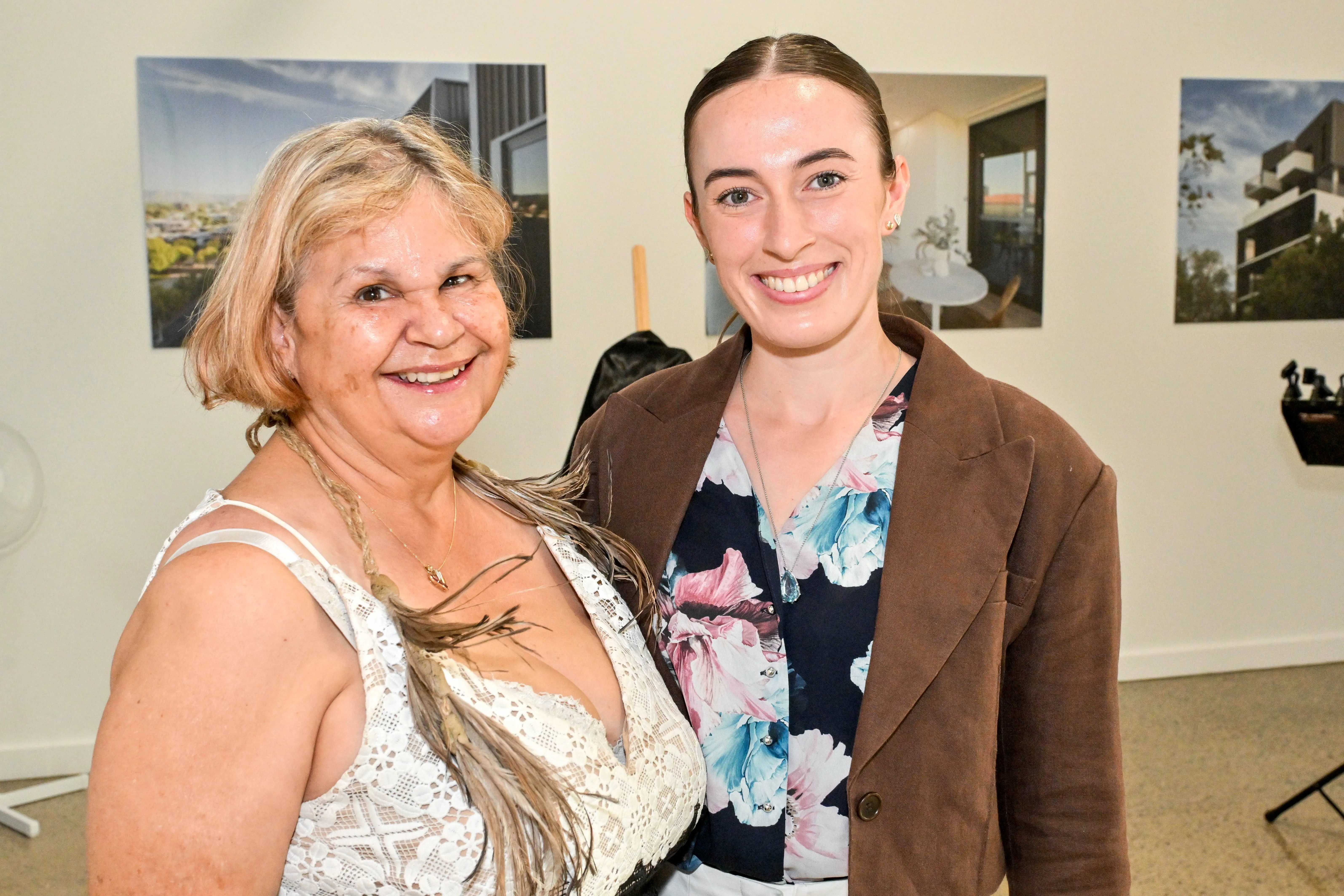 Aunty Suzanne Russell and Claire Corcoran