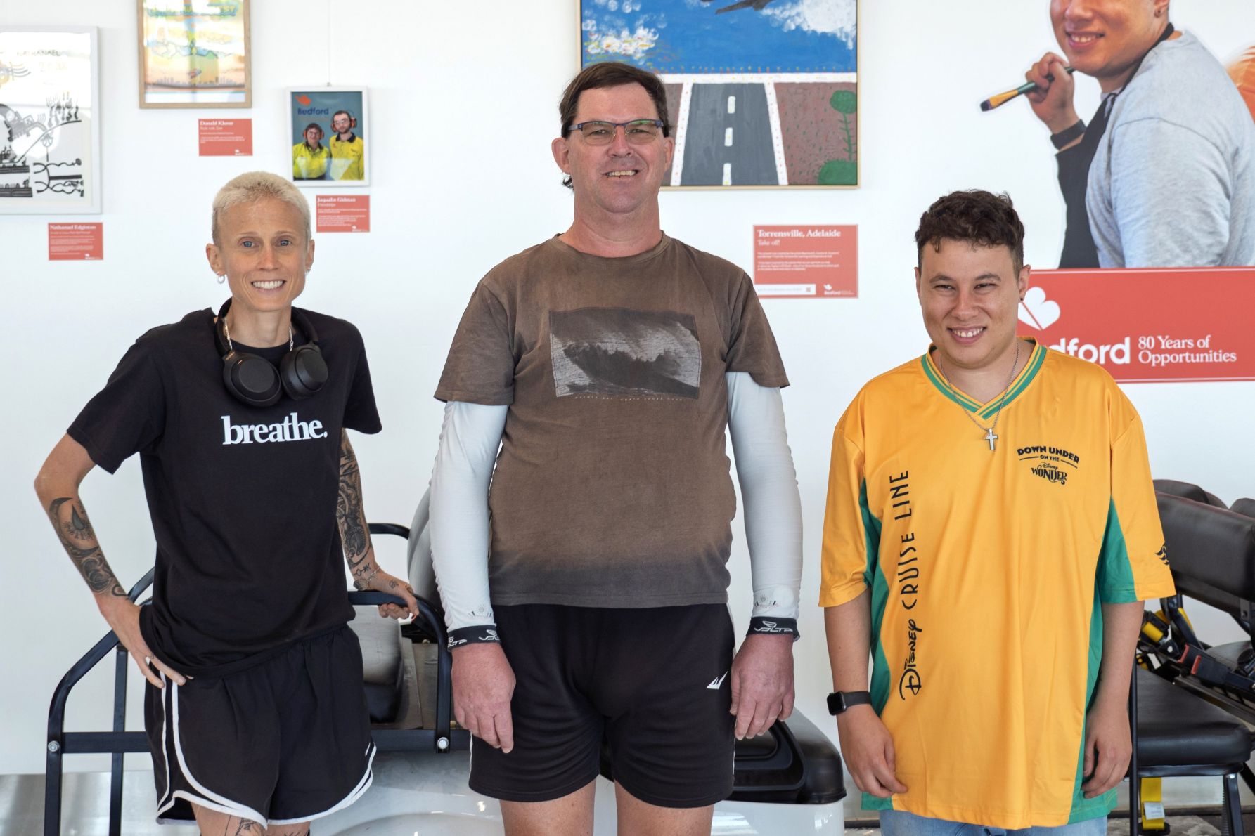 Bexta Noonan, Raymond Kleyer and Angelo Belmonte