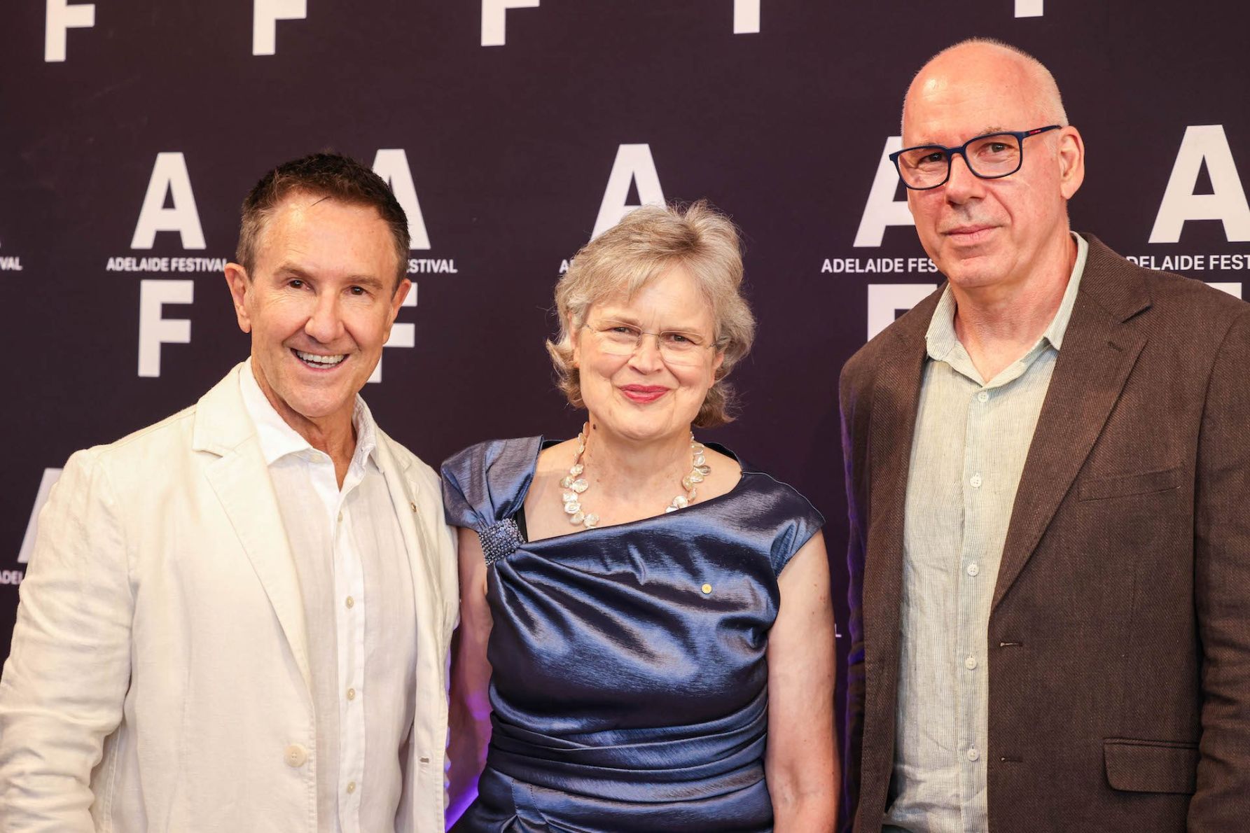 Brett Sheehy, Frances Adamson and Steven Nicholls