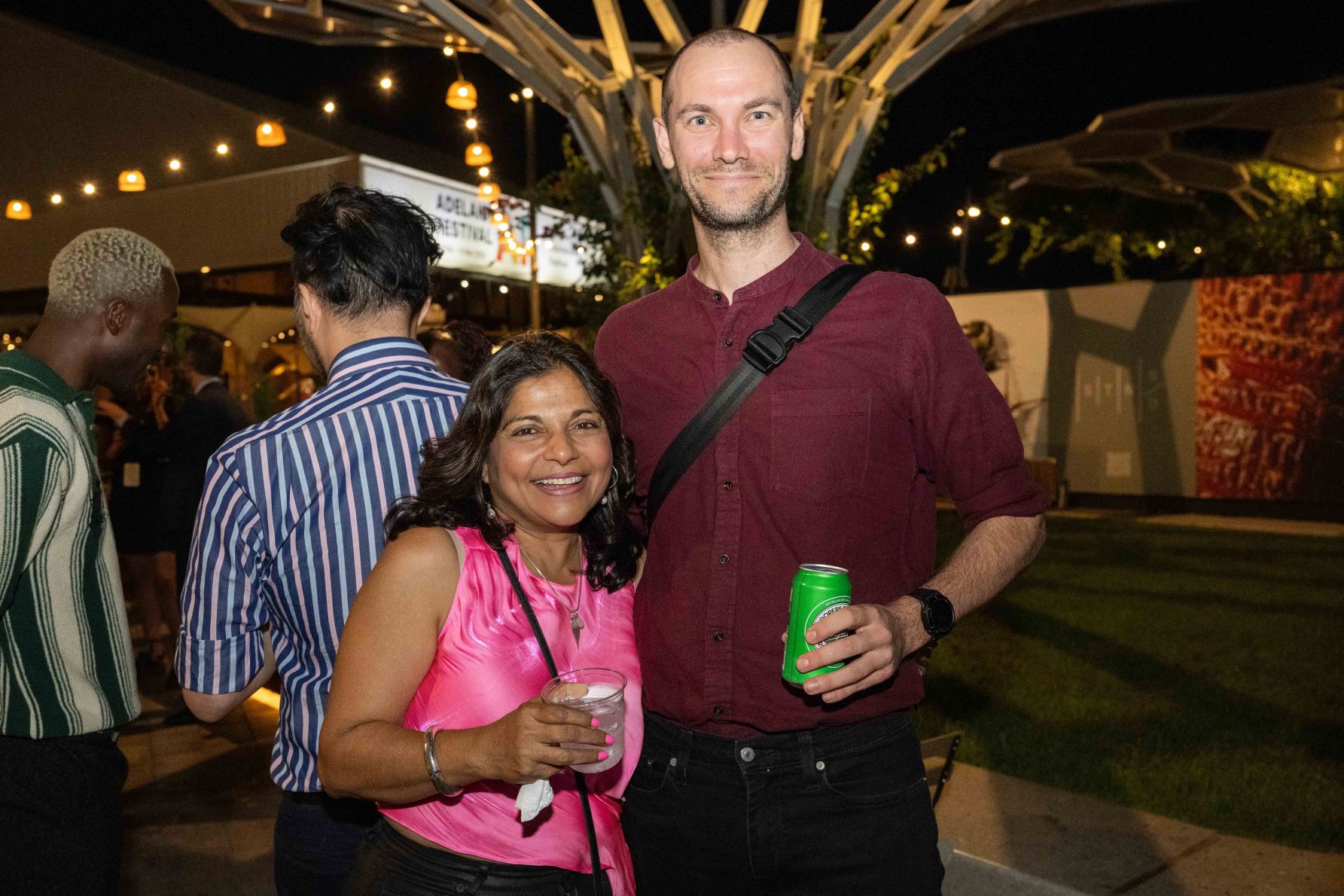 Carolyn Vincent and Tom Pritchard