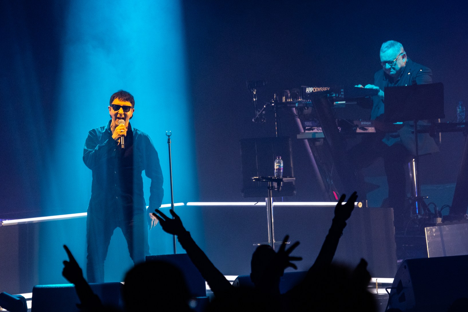 Marc Almond (left) and David Ball of British synth-pop duo Soft Cell, which tour Australia for the first time in April.