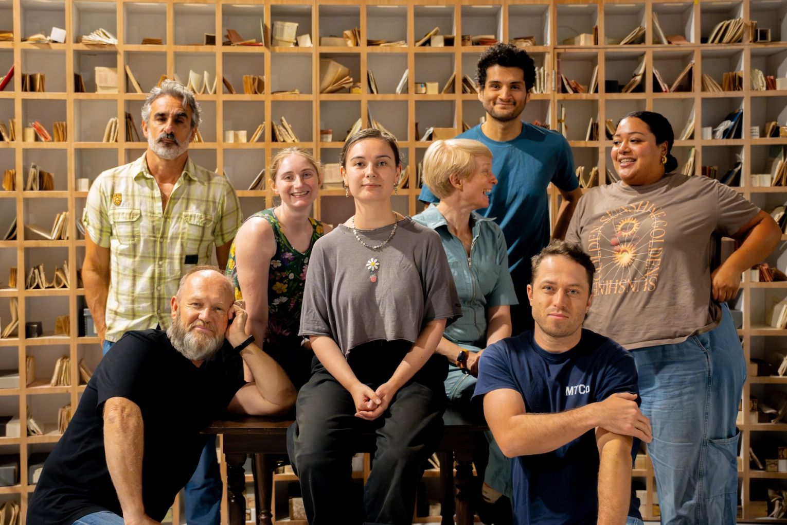 Shannen Alyce Quan leads the latest cast of The Dictionary of Lost Words. Photo: Matt Byrne / Supplied