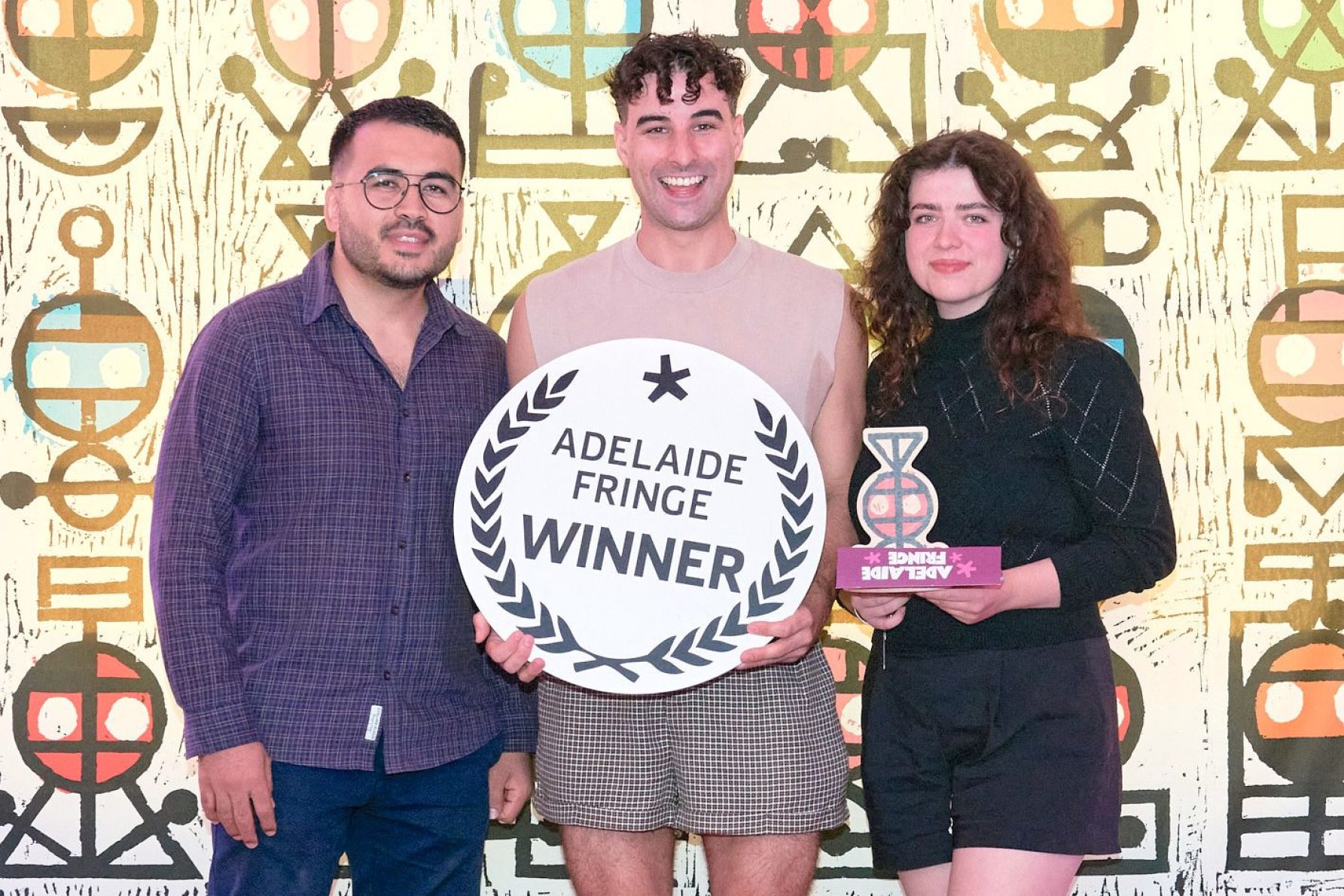 Fida Hussain, Ryan Stewart and Tiah Bullock