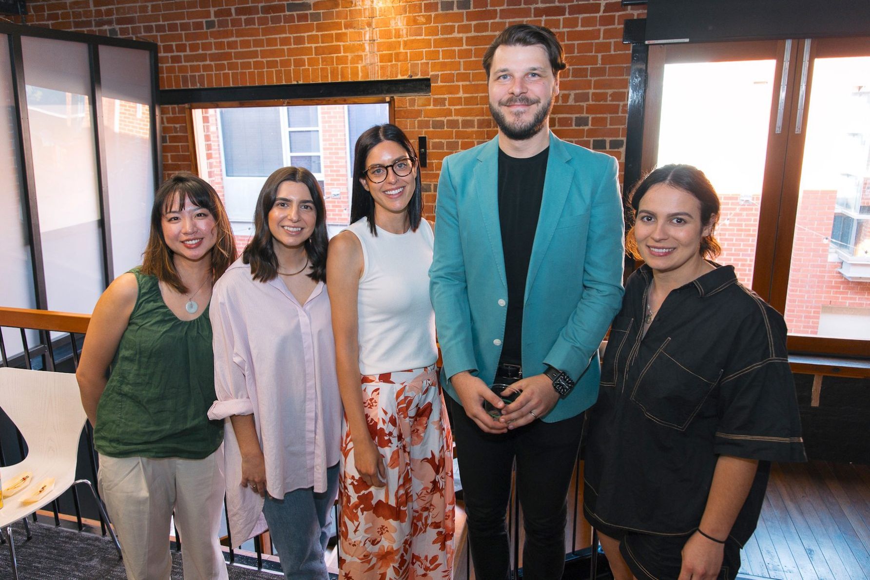 Hanyu Zhang, Fiorina Donato, Dina Cocca, Daniel Bonato and Daniella Perre