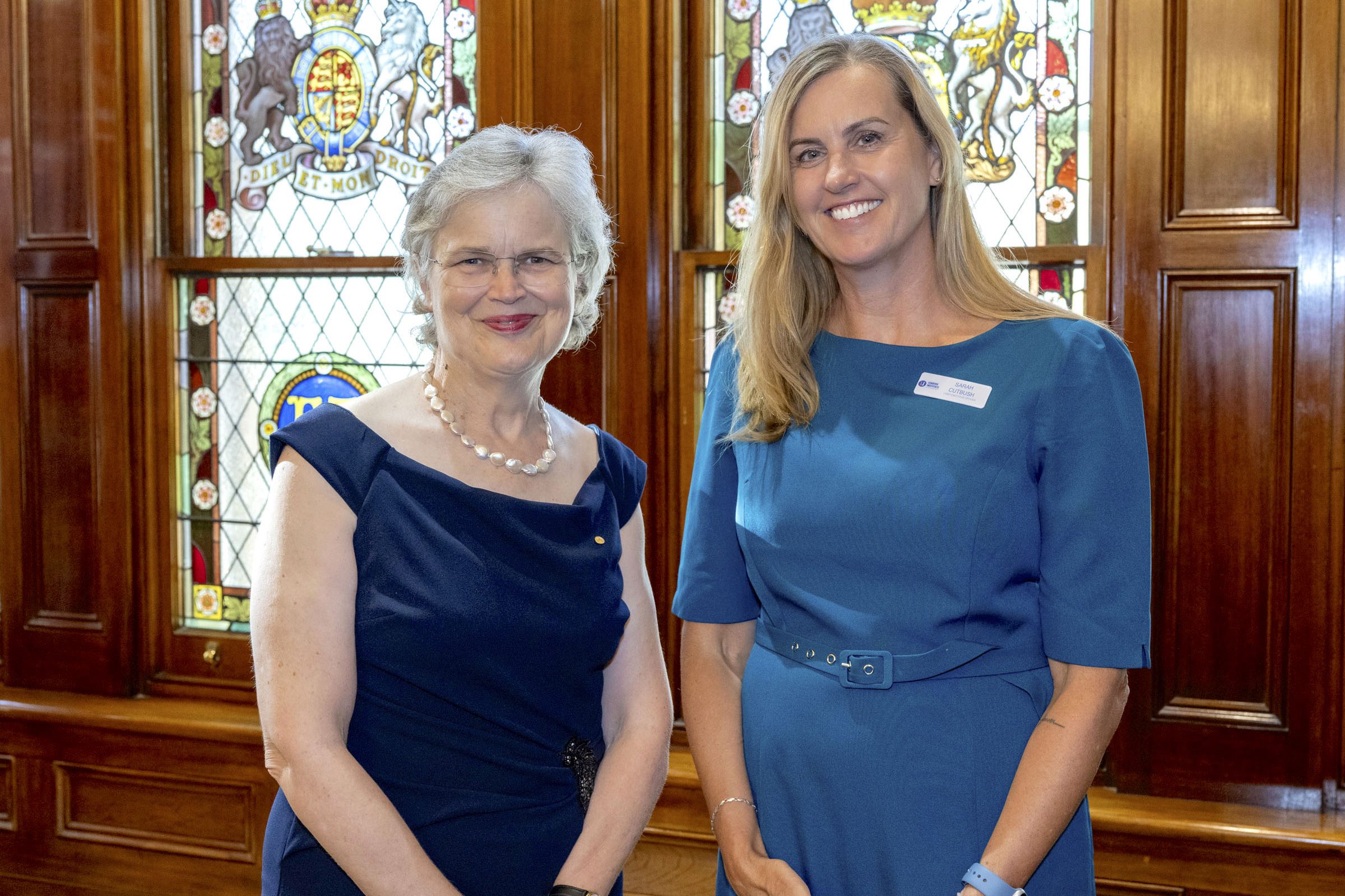 SA Governor Frances Adamson AC and Sarah Cutbush