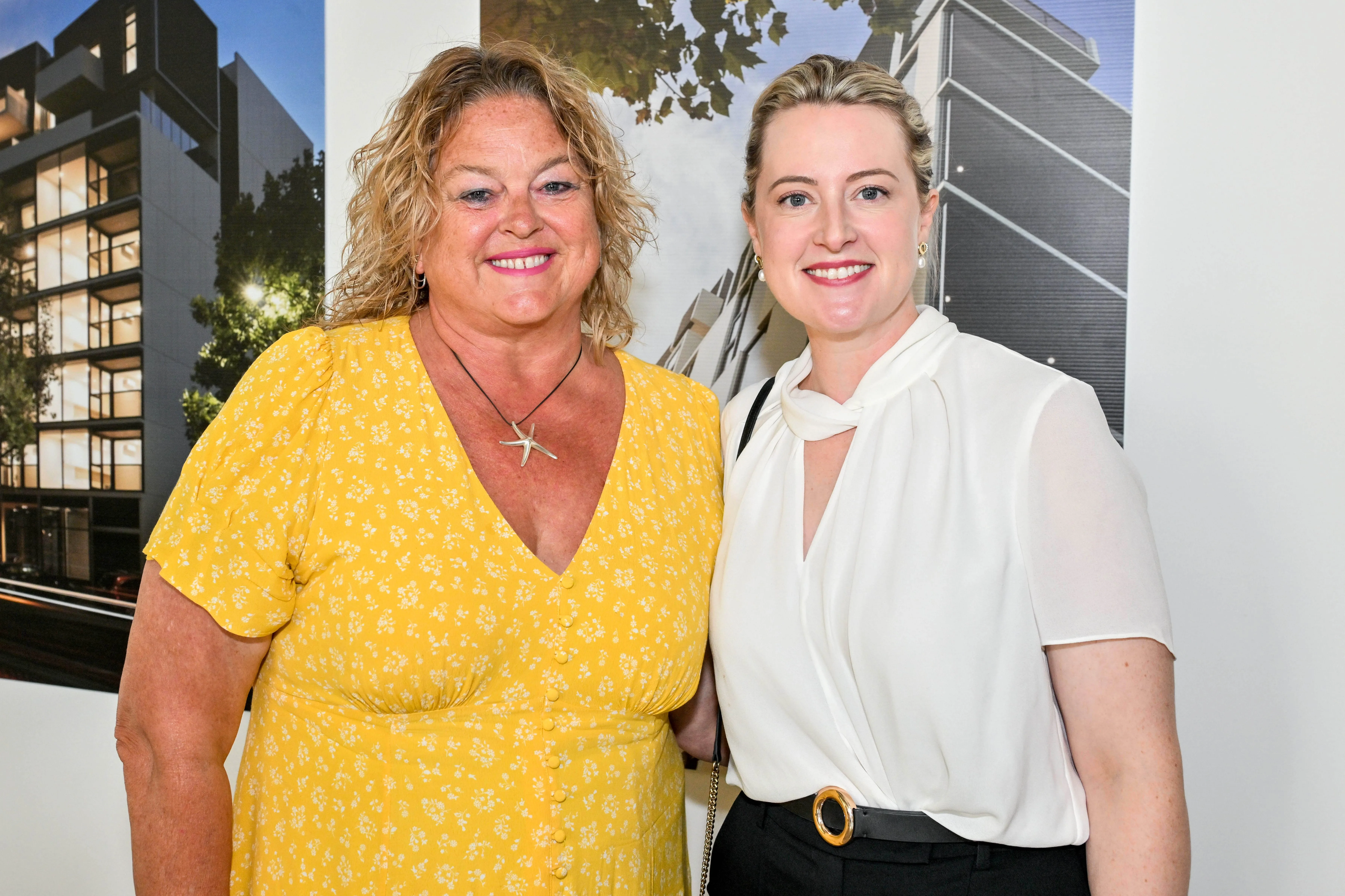 Human Services Minister Nat Cook and Lucy Hood MP