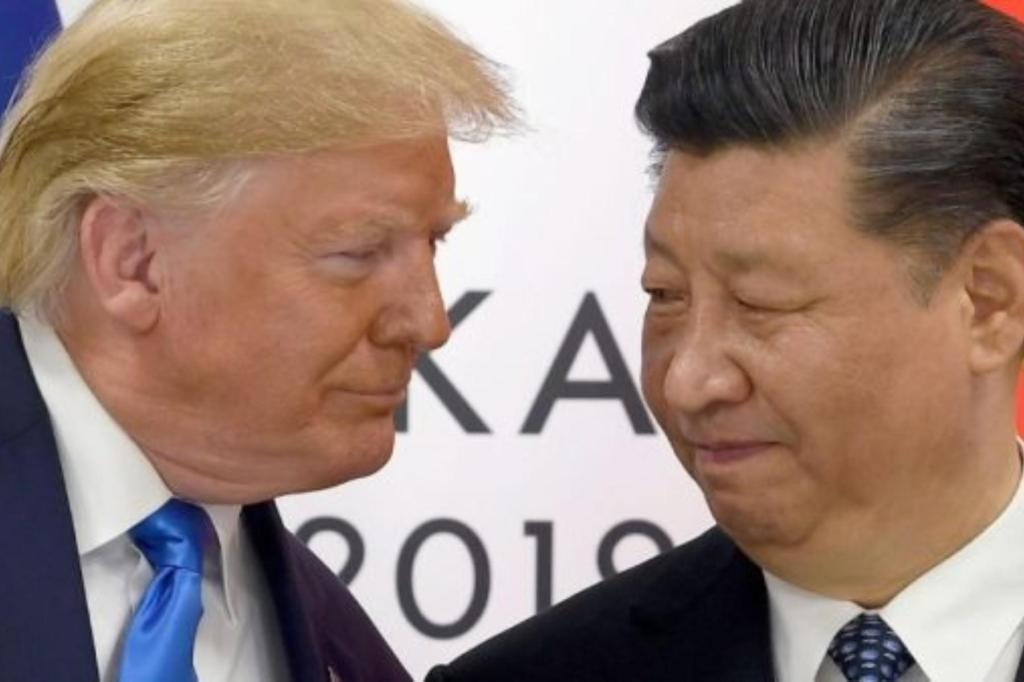 US President Donald Trump and China's President Xi Jinping are at odds over tariffs. Image: AAP