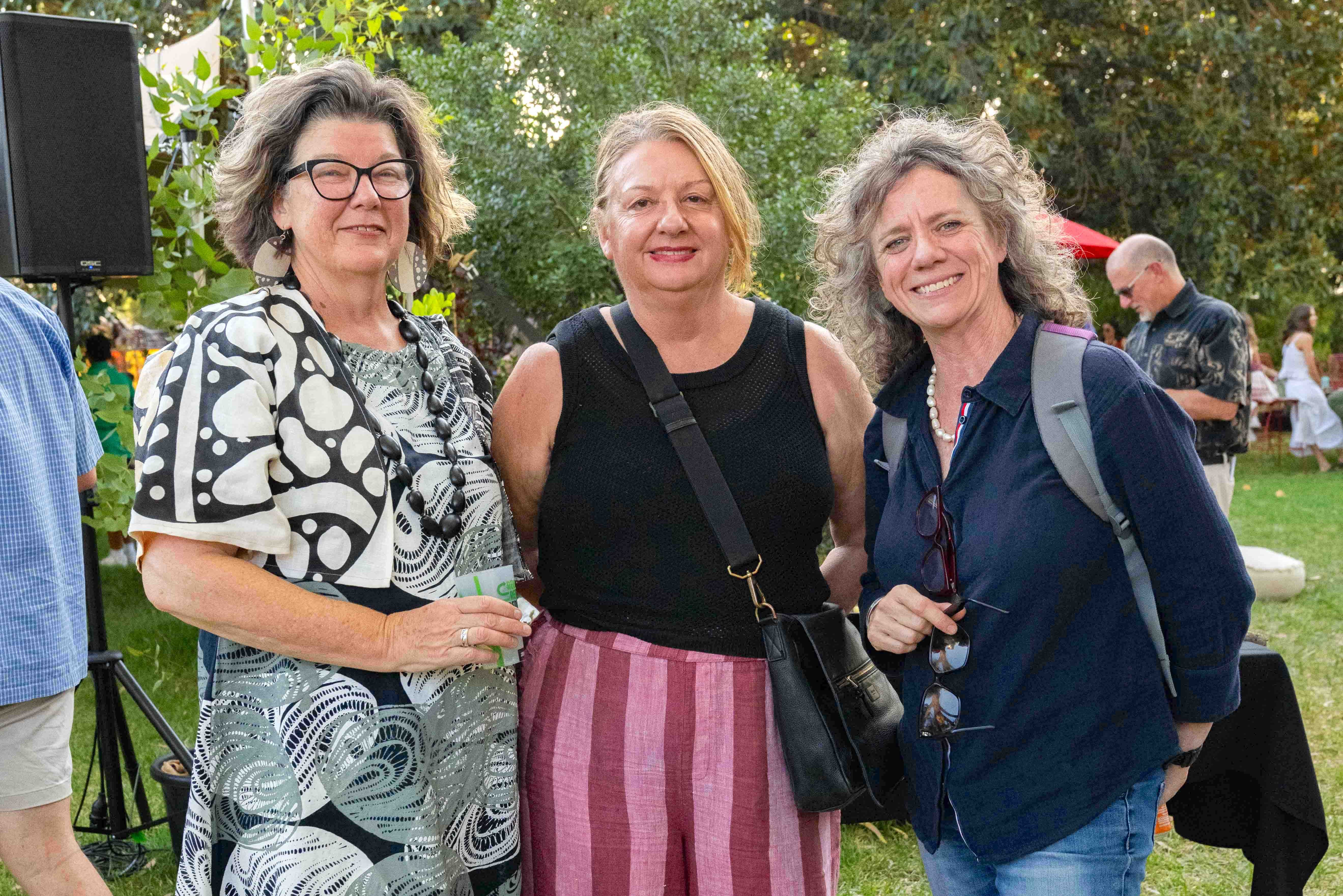 Jane Marr, Gail Koratseff and Alex Reid