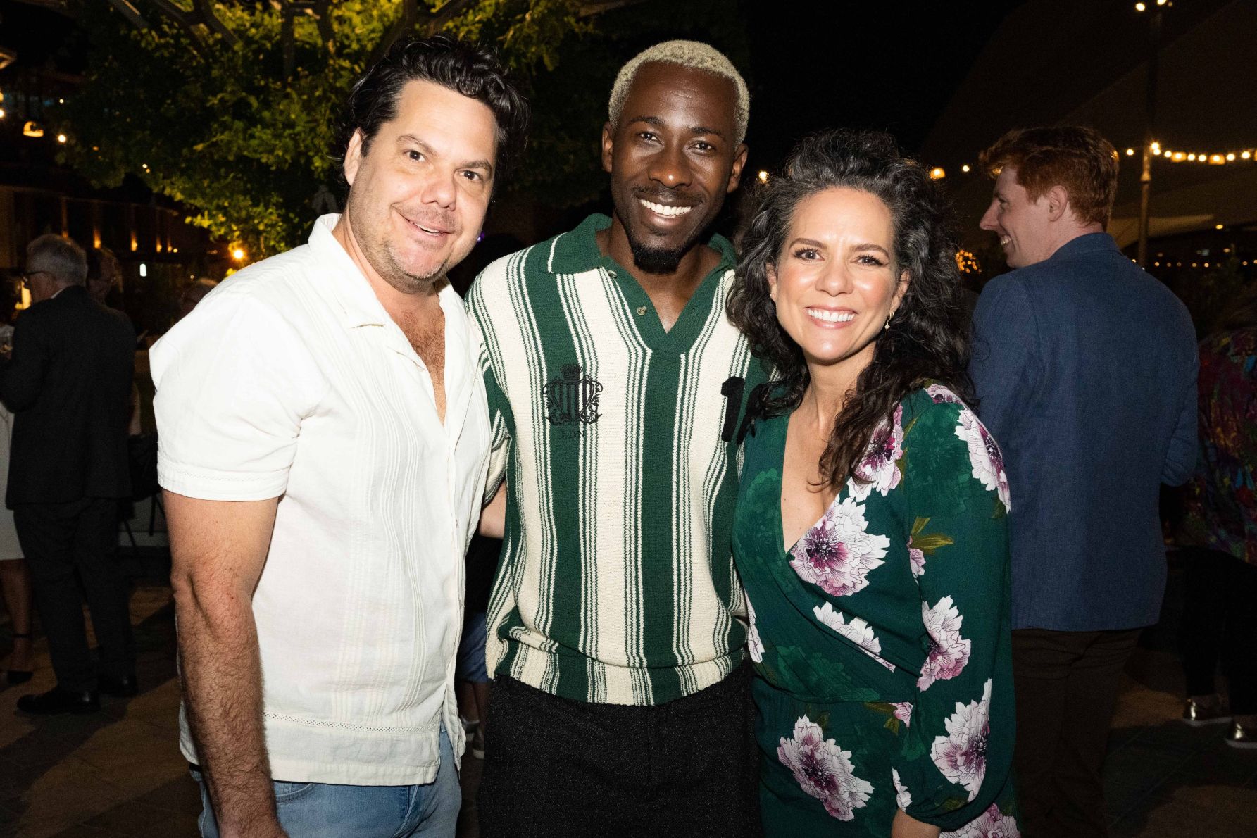 Jason Klarwein, Rashidi Edwards and Michala Banas