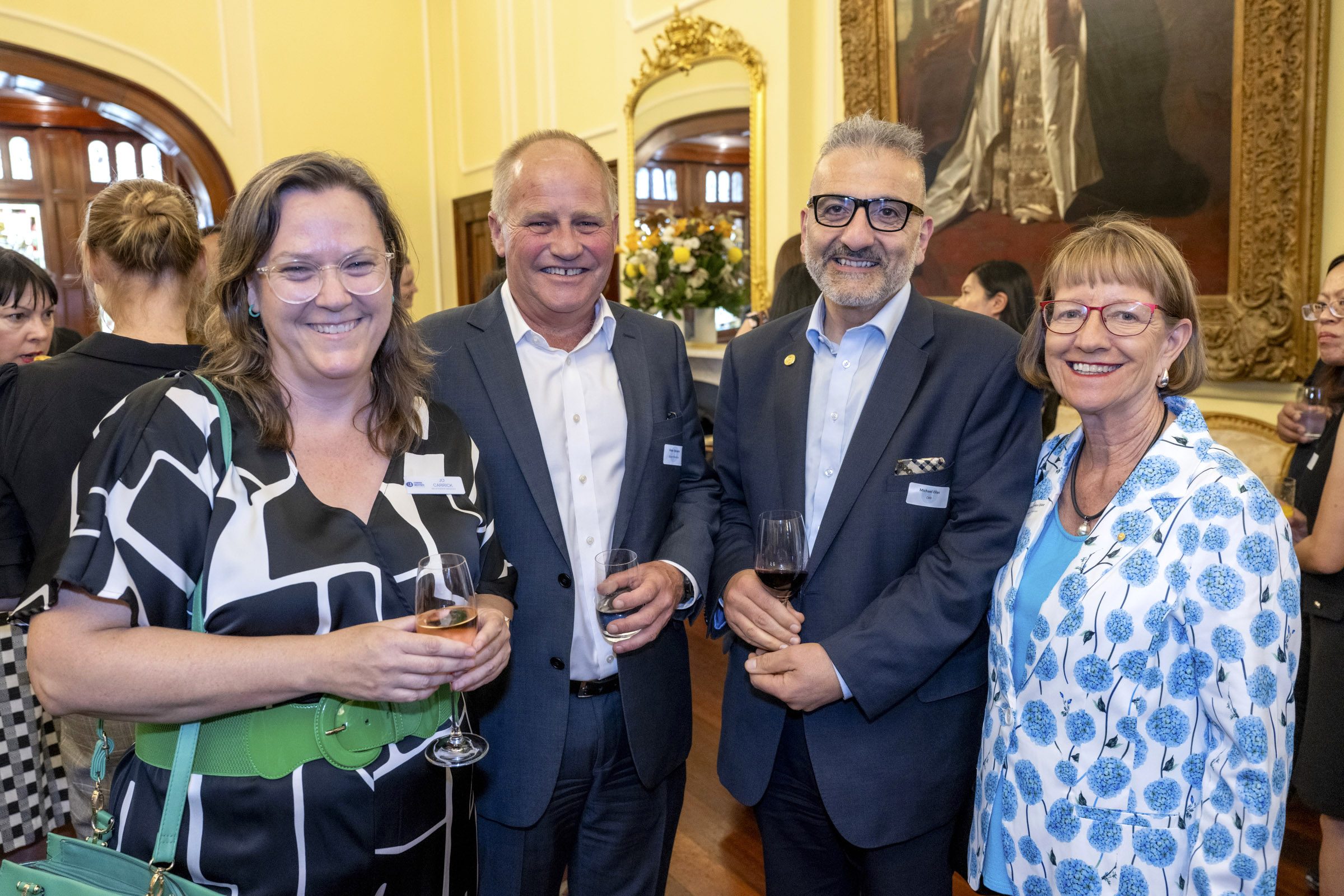 Jo Carrick, Peter Stevens, Michael Elias and Alexandrea Cannon OAM