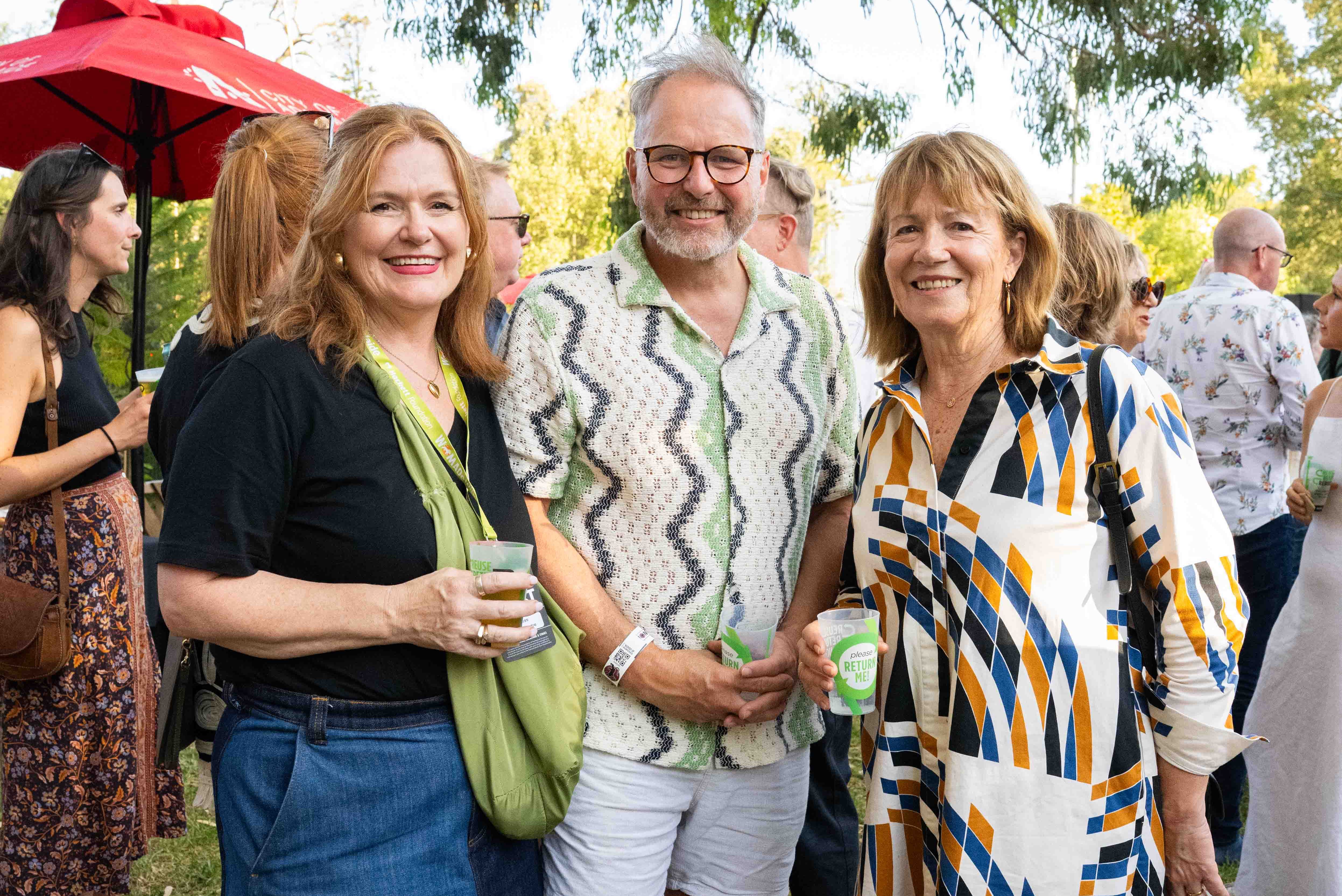 Julie Moralee, Andrew van Essen and Judy Potter