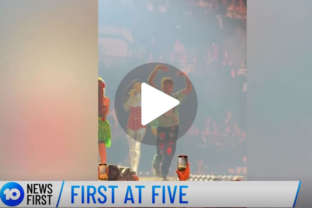 Thumbnail for VIDEO: Young fans join Katy Perry on stage | Police hunt for accused hit and run driver
