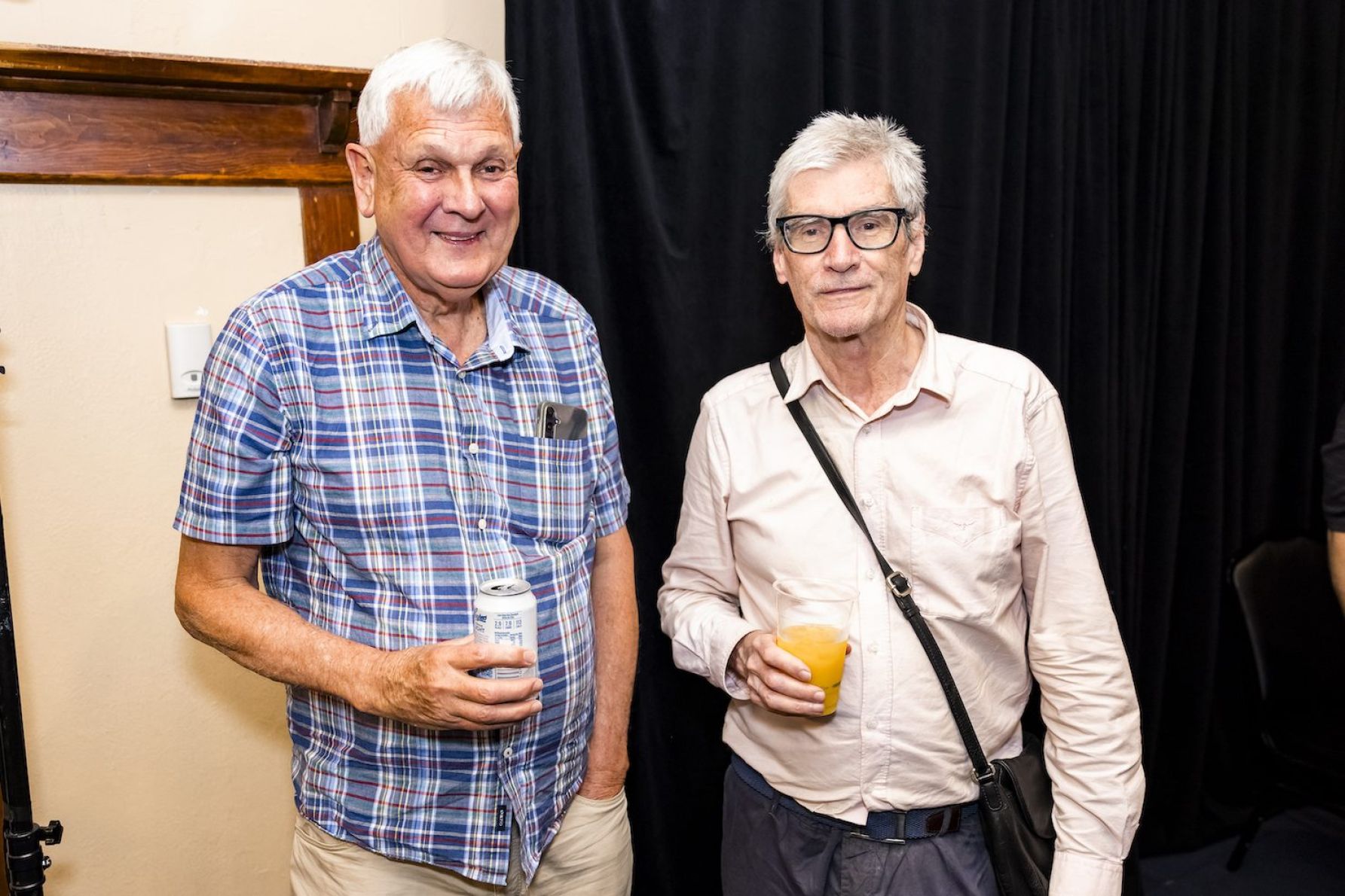 Lyndon Stevens and Geoff O'Connor