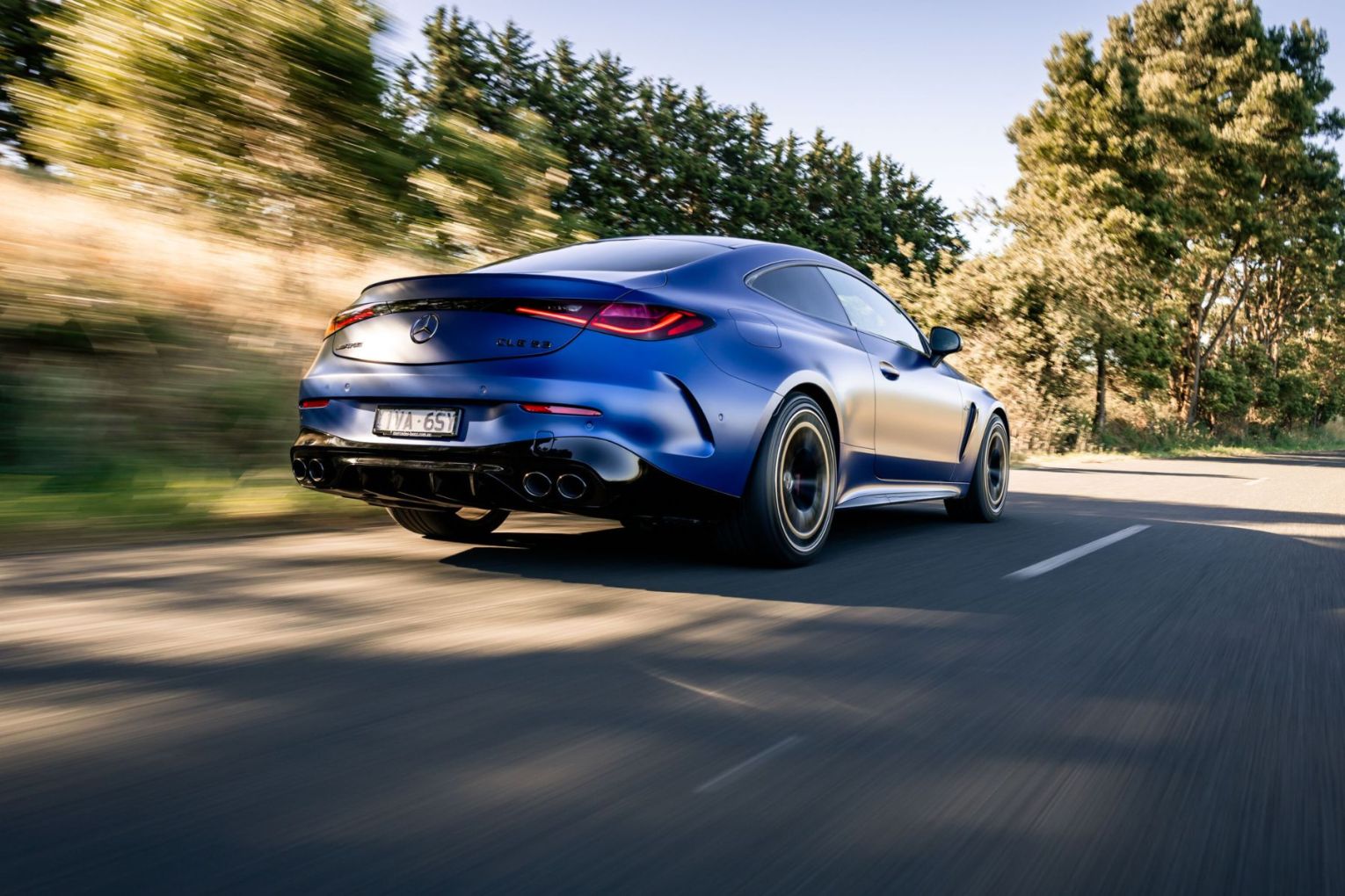 The new Mercedes CLE 53 4Matic Coupe is powered by a three-litre, straight six petrol engine. 