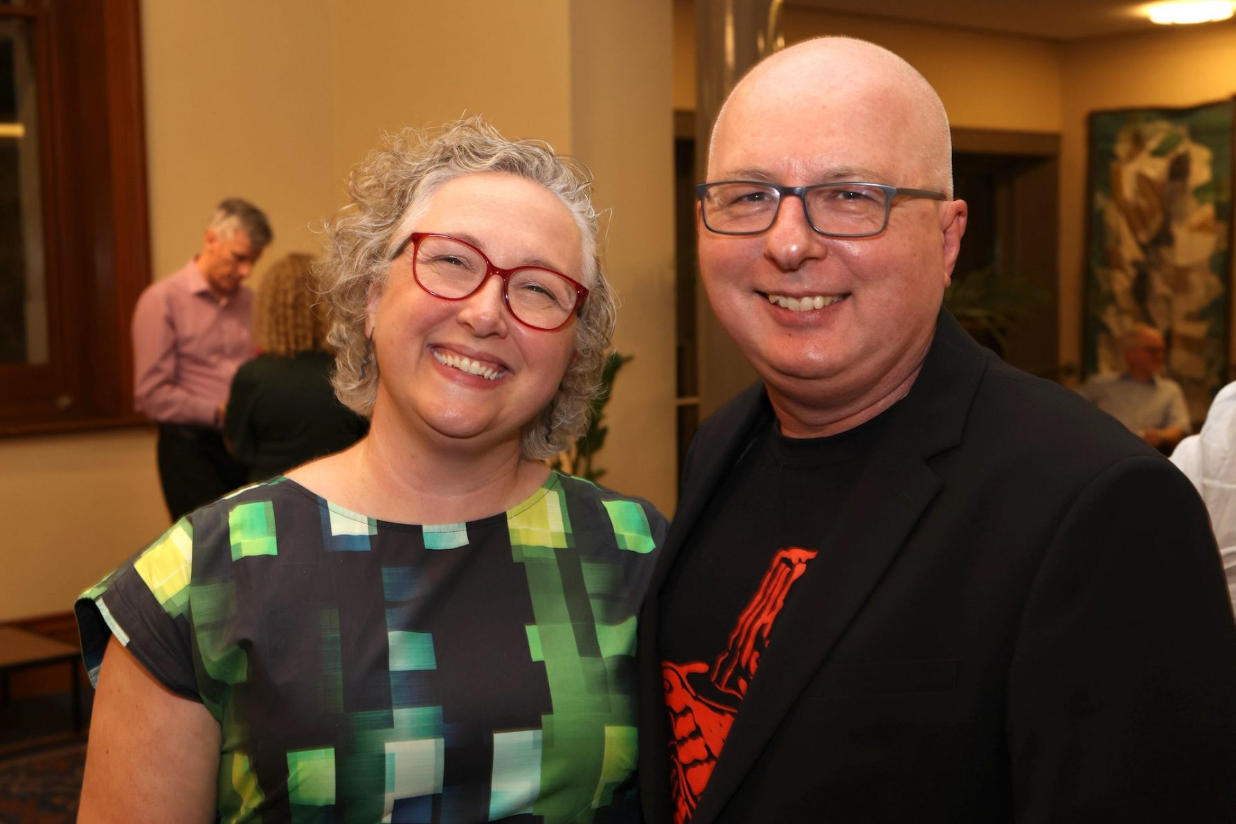 Michelle and Paul Stanhope