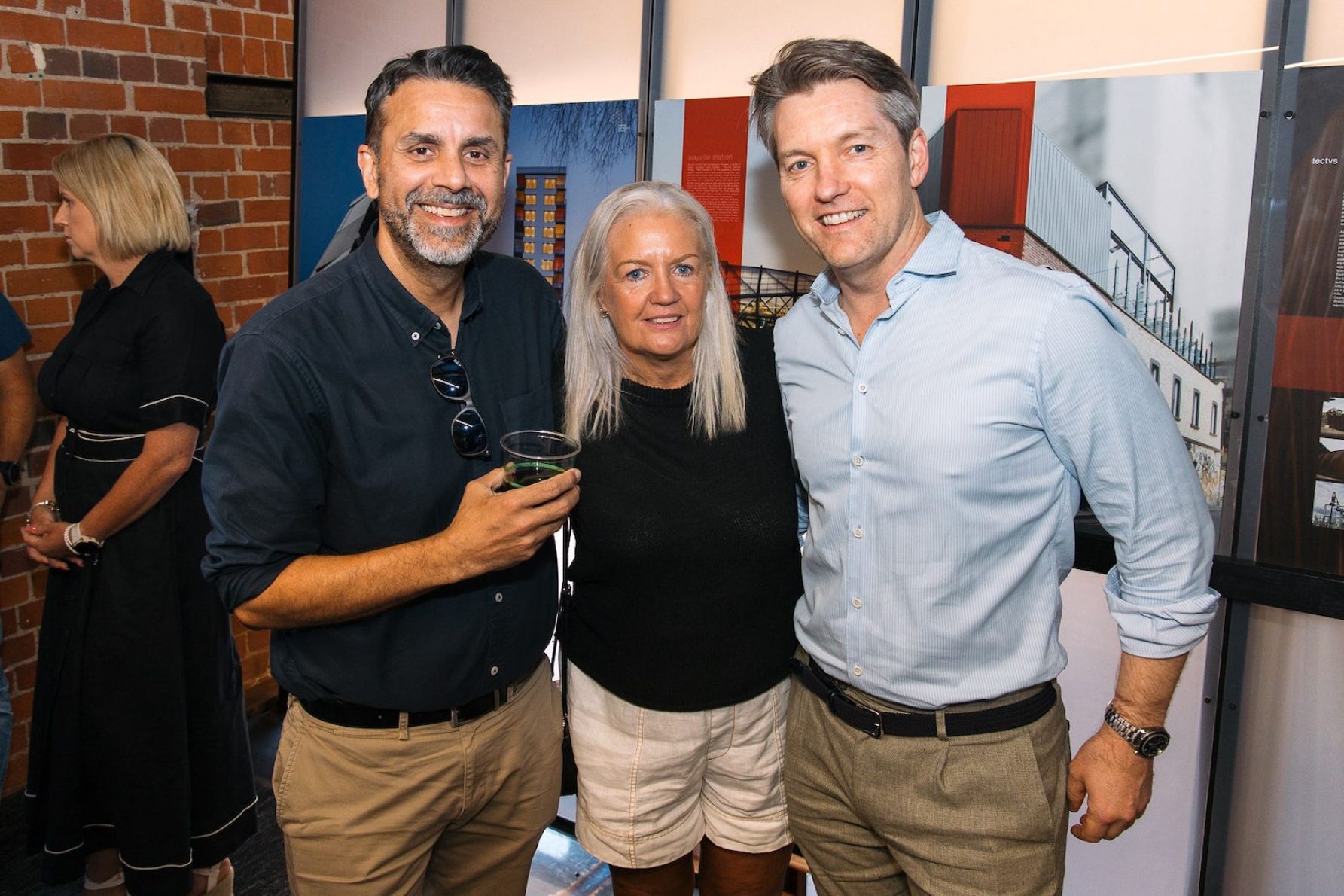 Richard Hubert, Gayle Dunnet and Will Ellis