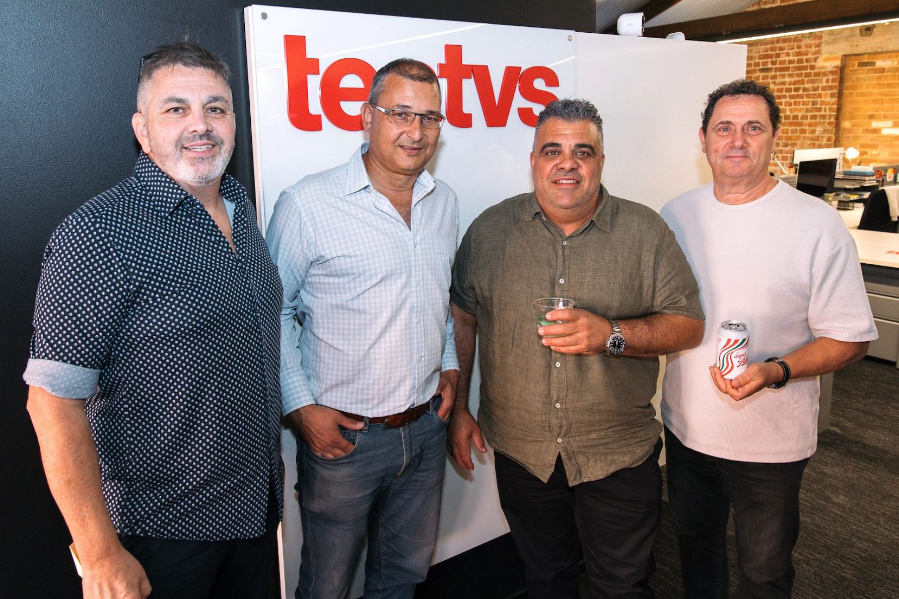 Rob Vozzo, Dario Glavas, Stef Lanzoni and Nino Matricciani