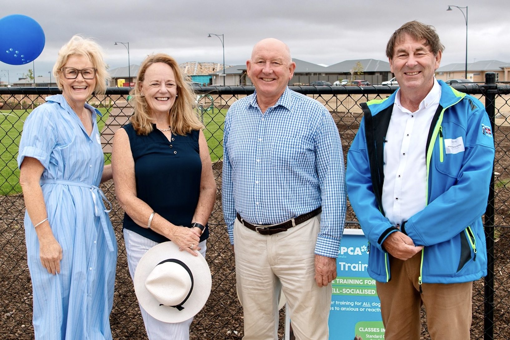 Ruth Vagnarelli, Karen Nangle, Bill Close and Mark Wasley