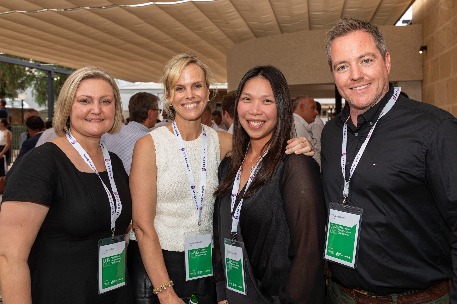 Sanja Rudnik, Monique Webber, Christie Branscombe and Shaun Bowden