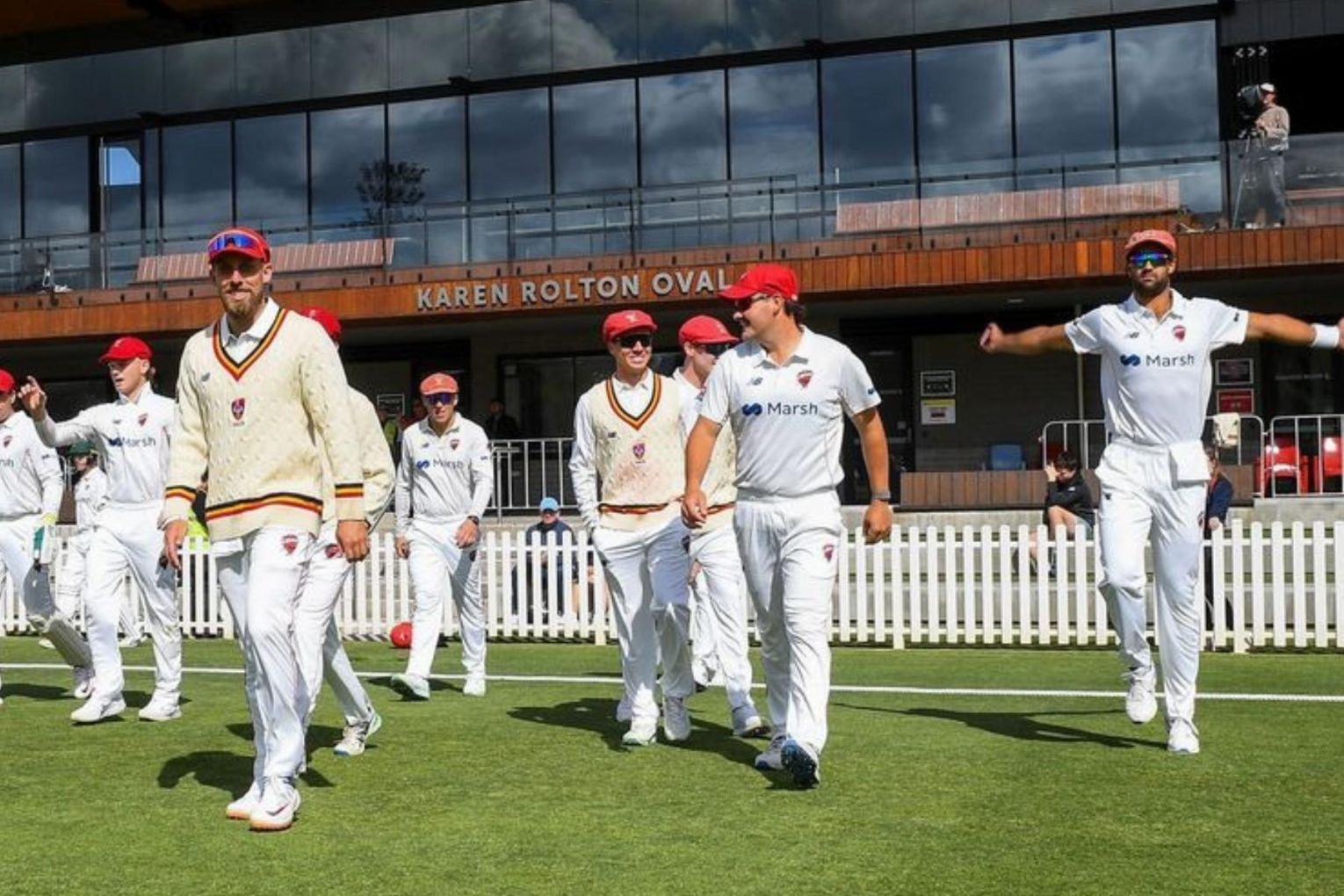 South Australia has won the toss and chosen to bowl. Image: Cricket Australia