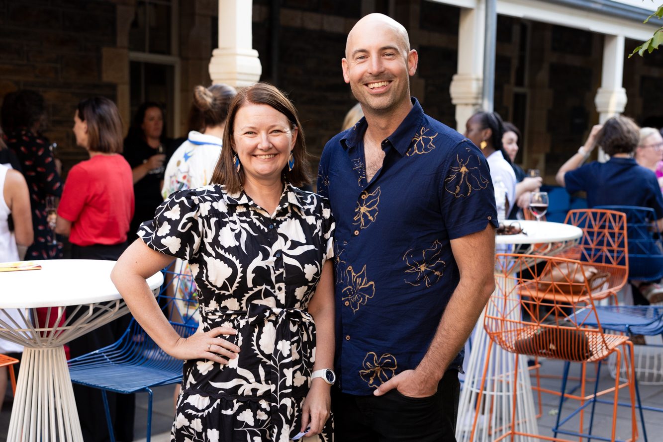 Stacey Packer and Nathan Strempel