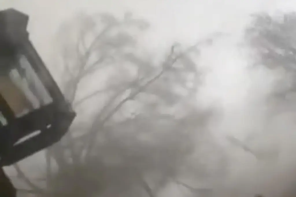 Thumbnail for Watch: Terrifying video from inside tornado