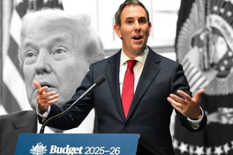 Thumbnail for Budget delivered against dark Trump clouds