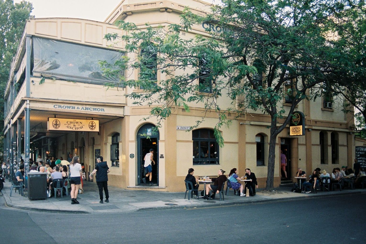 The Crown & Anchor will head west in July to take up residency in a temporary home. Photo: Supplied