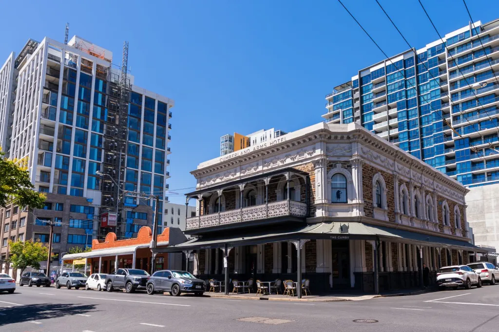 The Cumberland Arms Hotel is on the market. Photo: JLL