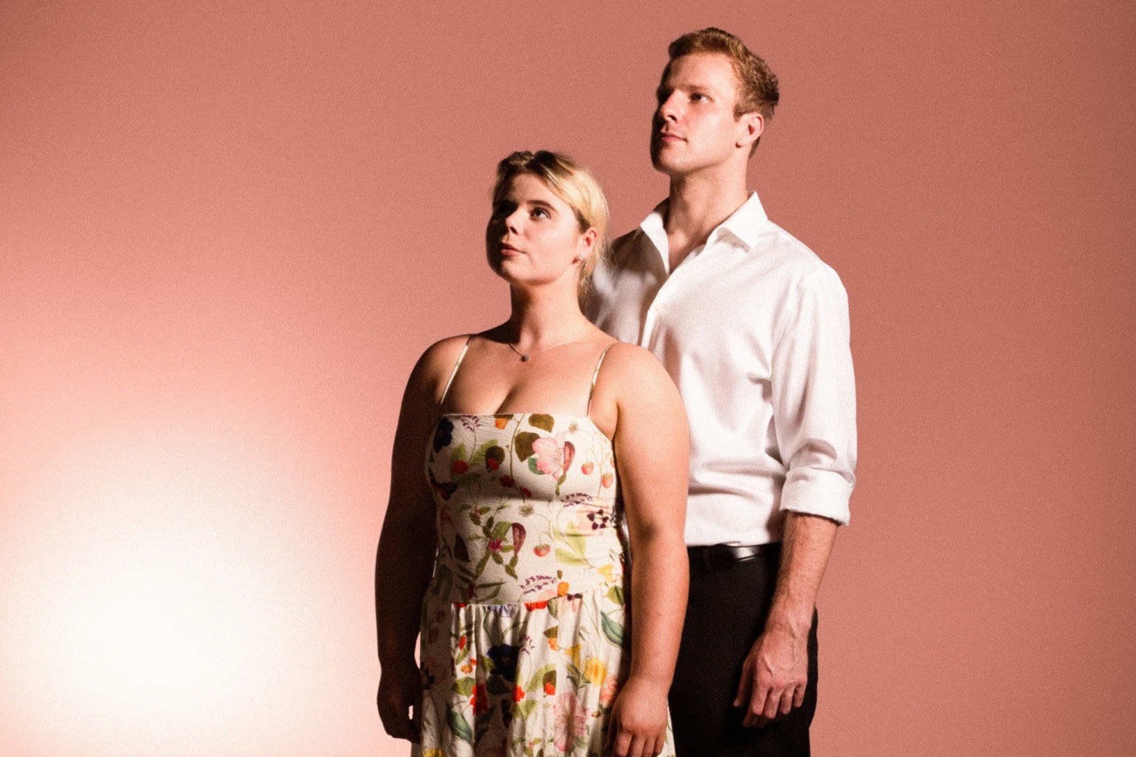Sarah Hubbard and Jake Lyle are to star in Voxalis Opera's A Woman's Love and Life, at St Andrew's Uniting Church in June. Photo: Ronan King-Rose