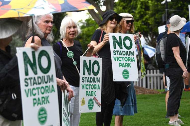 Thumbnail for Legal threat hangs over Brisbane Olympics centrepiece