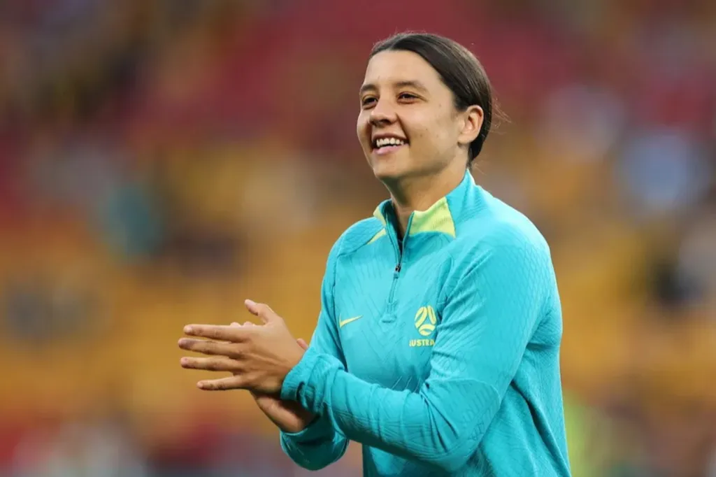 Thumbnail for Sam Kerr takes massive step to sporting return