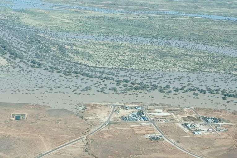 Thumbnail for Floodwaters cut off SA township 