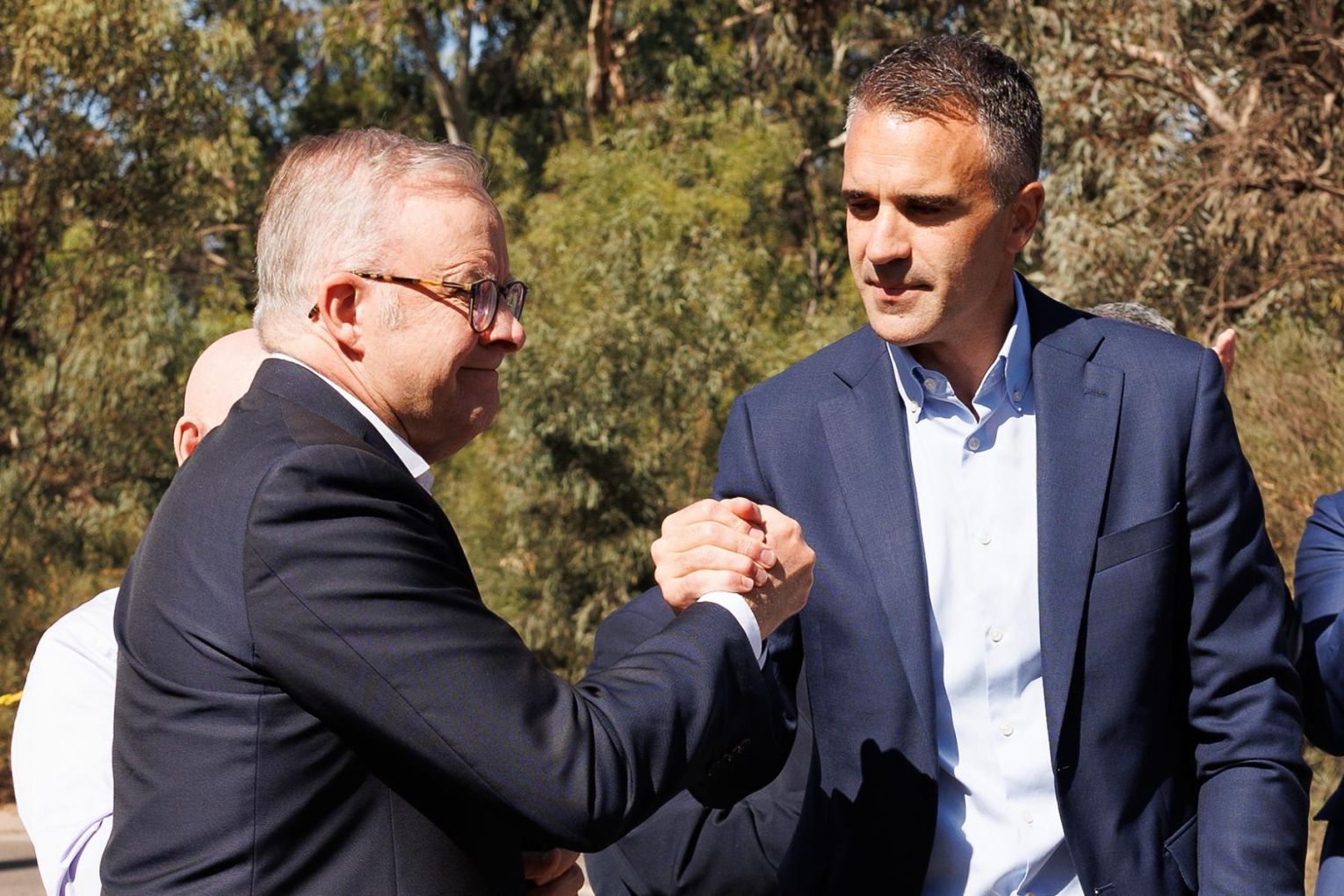Prime Minister Anthony Albanese will join Premier Peter Malinauskas in Adelaide today. Image: Isabella Ward/AAP