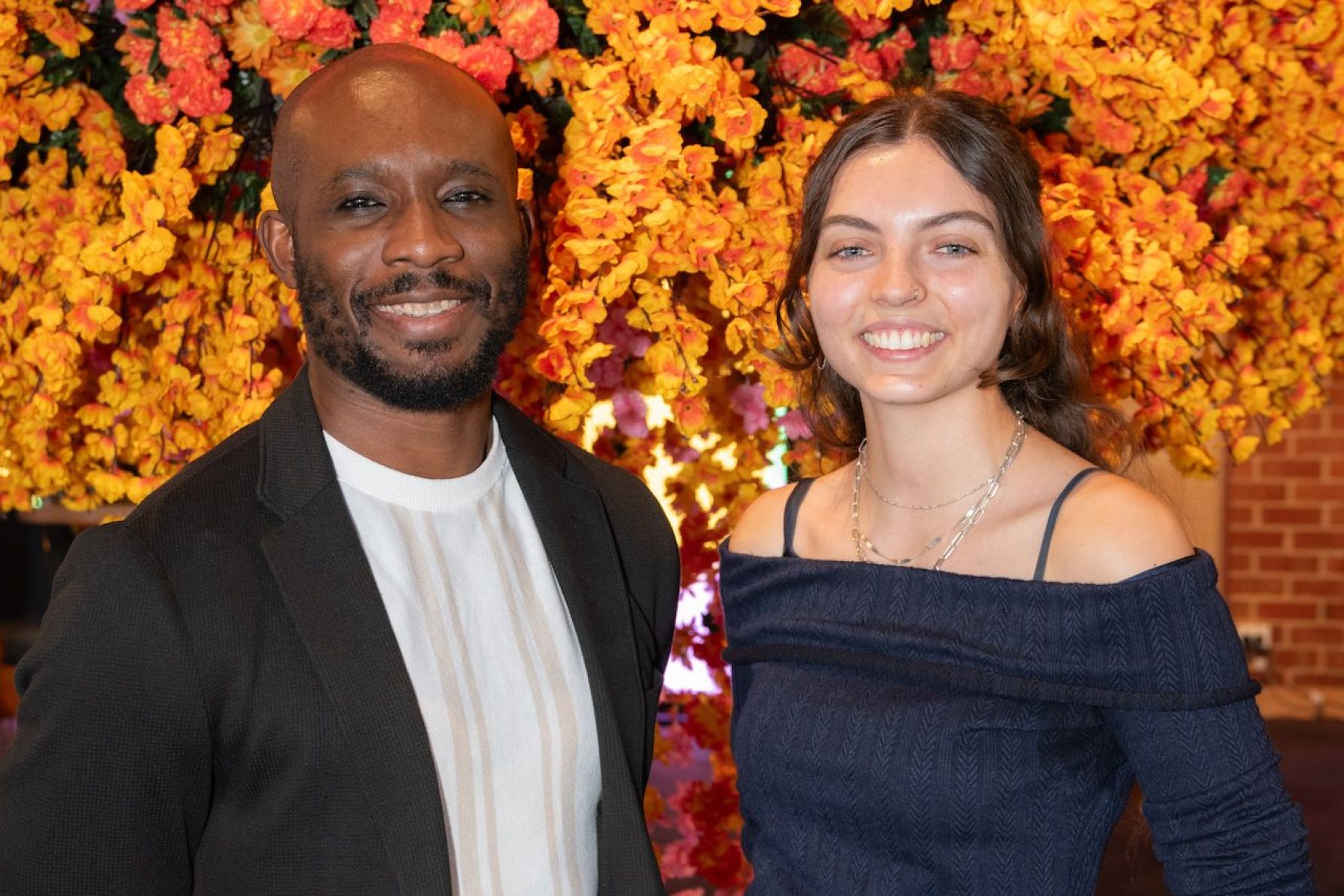 Augustus Okoye and Camille Semmel