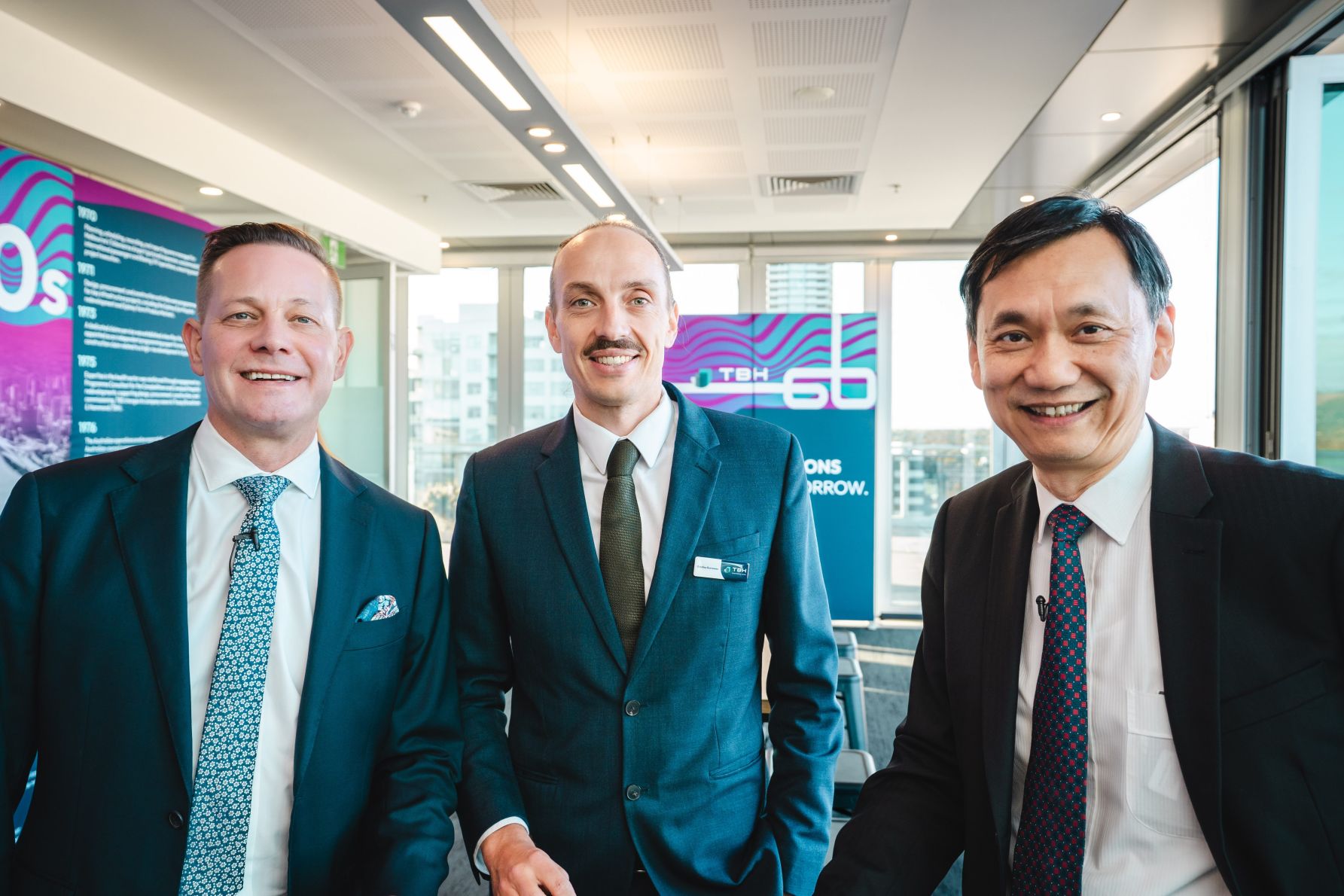 Ben Atkin, Bradley Burrowes and Jiong Zhu