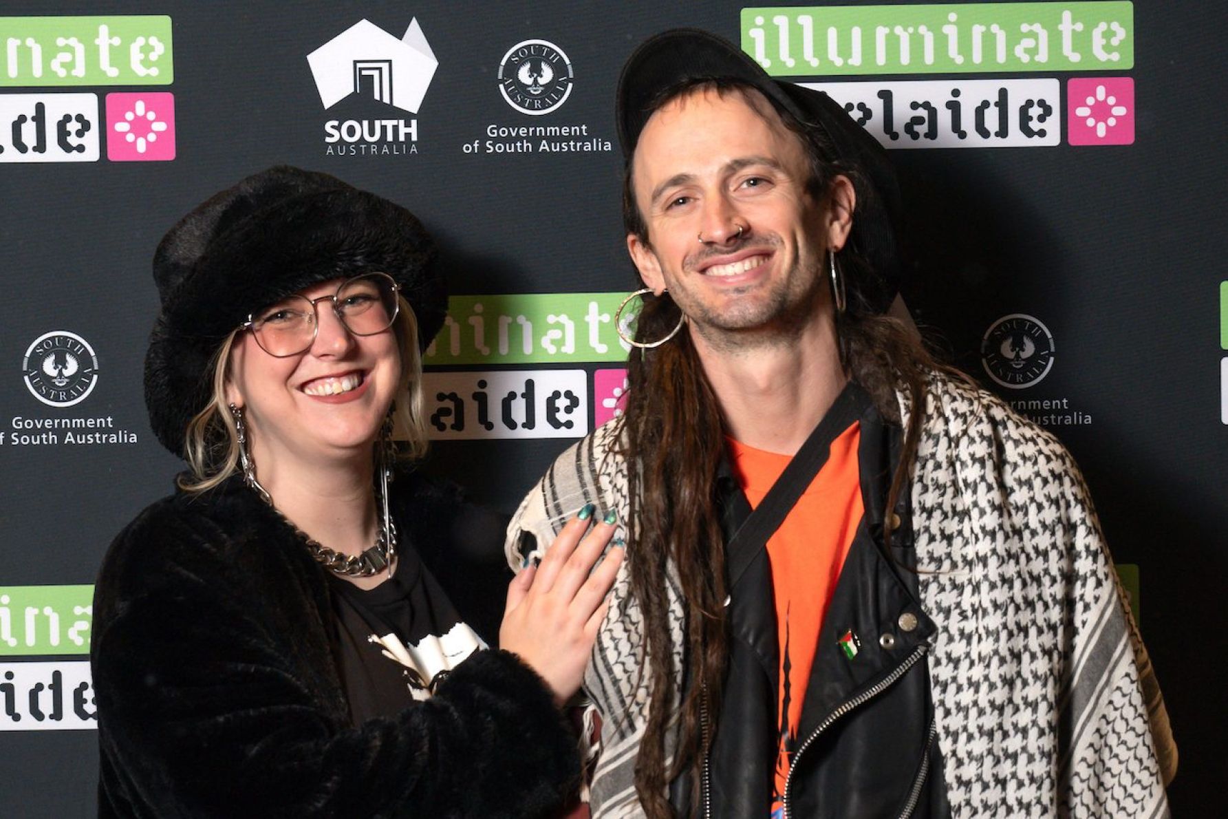 Chelsea Zerna and Hugh Scobie