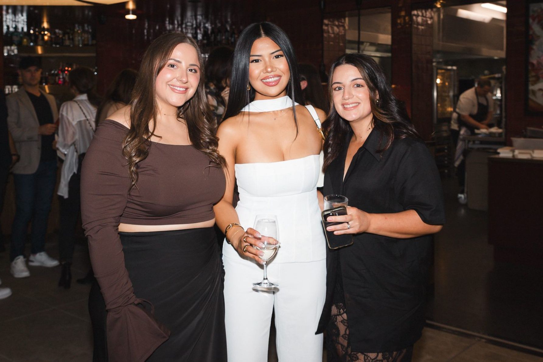 Claudia Marafioti-Vozzo, Jade Meneses and Louisa Borakis