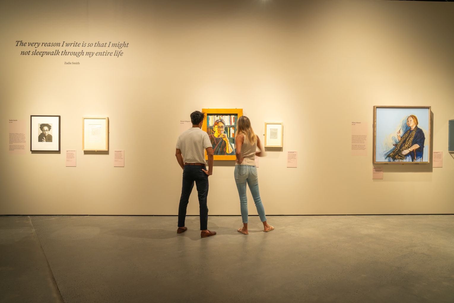 Writers Revealed: Treasures from the British Library and National Portrait Gallery, London, is now showing at HOTA Gallery on the Gold Coast.