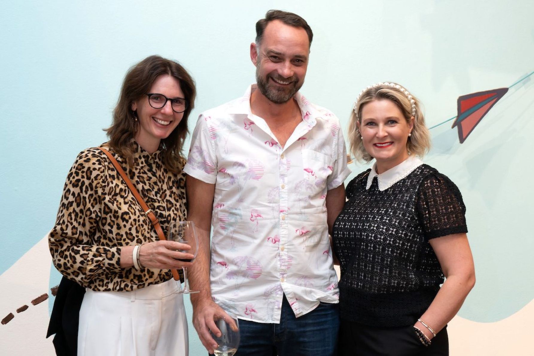 Emma Beech, Craig Rush and Shannon Rush