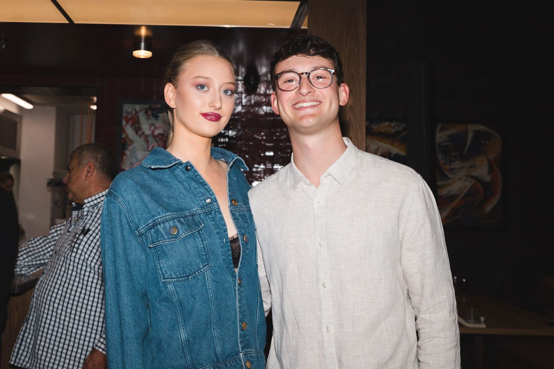 Grace Stanley and Pan Katranis