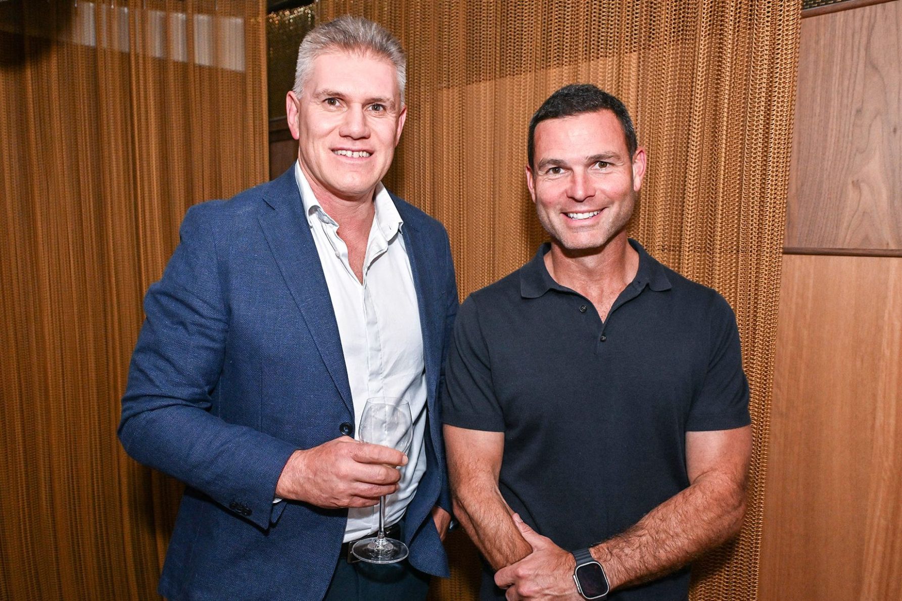 Jason McCartney and James Avery