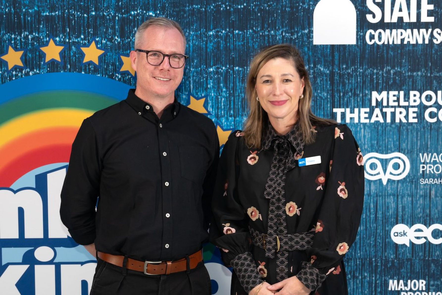 Julian Hobba and Claire Scapinello
