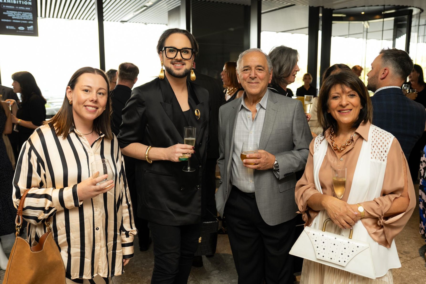 Kate Olsson, Nathan James Crane, Stephen Pallaras and Stacey Pallaras